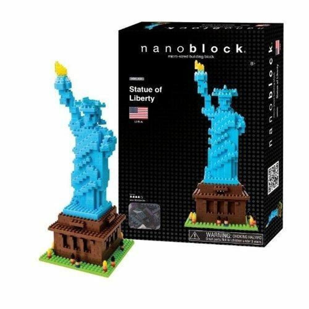 Nanoblock Deluxe Statue of Liberty - 650+ PCS - Building Blocks